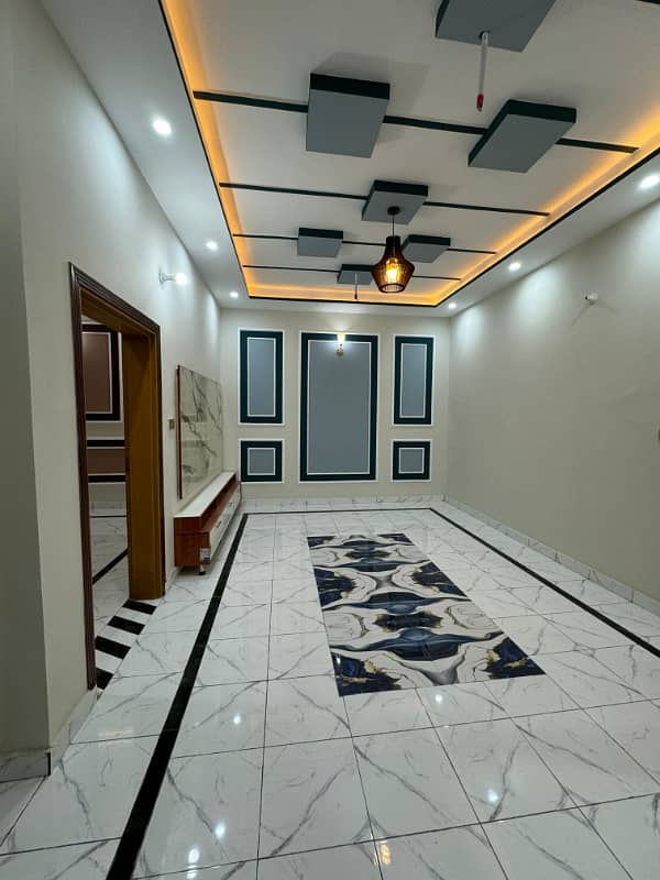 Alraheem City & Paradise 5 mrla fully tile Luxury brand new House urgent Sale nearest Civil Hospital Jhangy Wala road 21