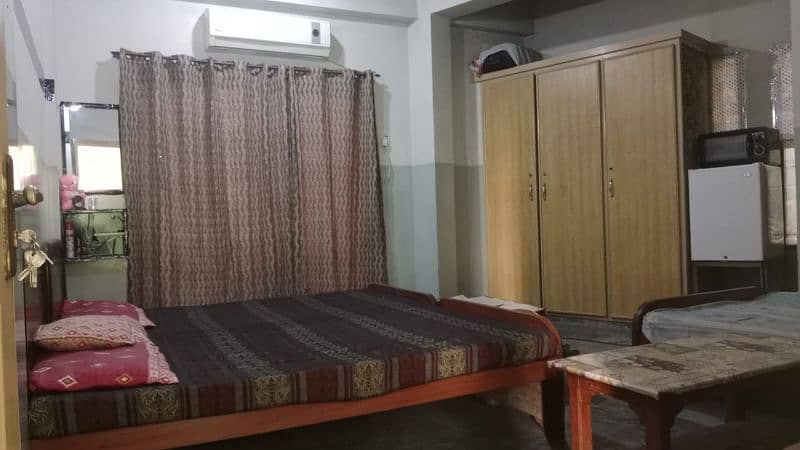 Furnished Room is available on Rent for family & Executive 1