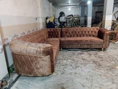 luxury chesterfield sofa set corner 7 seater 12500 per seat