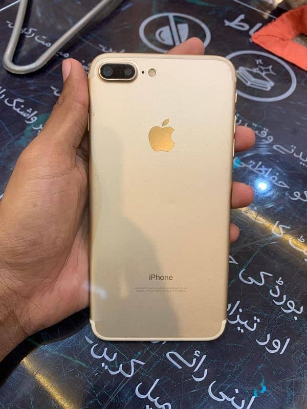 iPhone 7plus pta approved 128gb. only panel changed. 2