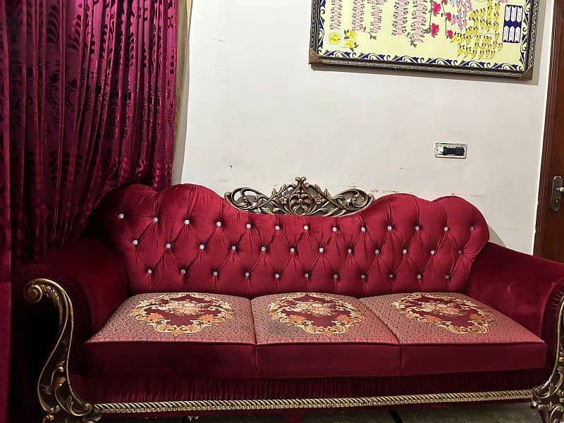 Sofa 7 seater| (3+2+1+1)| Orginal Chinoti Wood 0