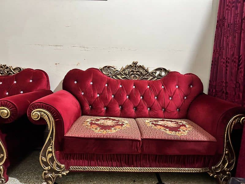 Sofa 7 seater| (3+2+1+1)| Orginal Chinoti Wood 2