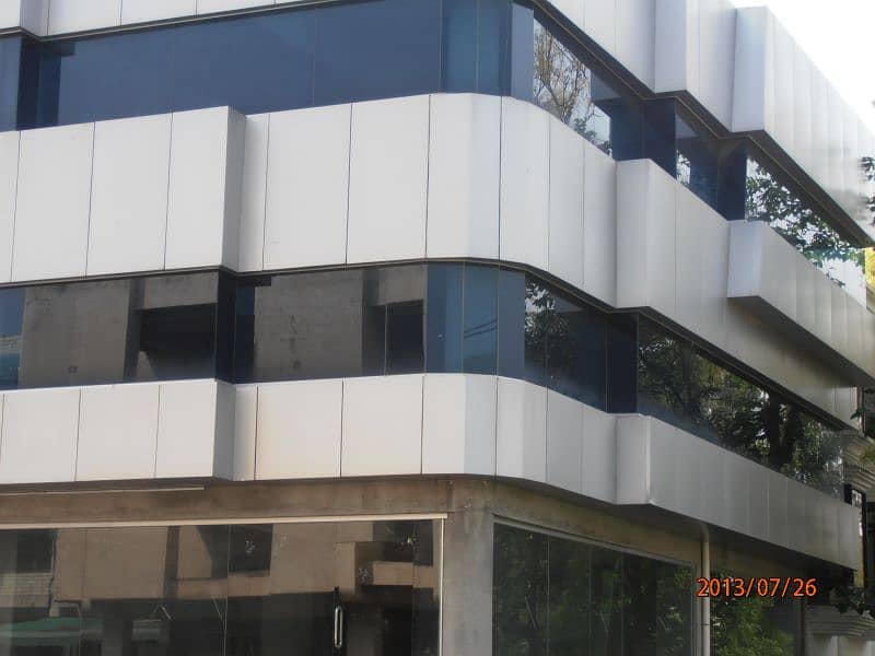 Glass plaza front / Aluminum curtain wall/ Aluminum structure glazing 6