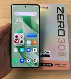 Infinix zero 30 16gb ram 256gb with 5 months warranty