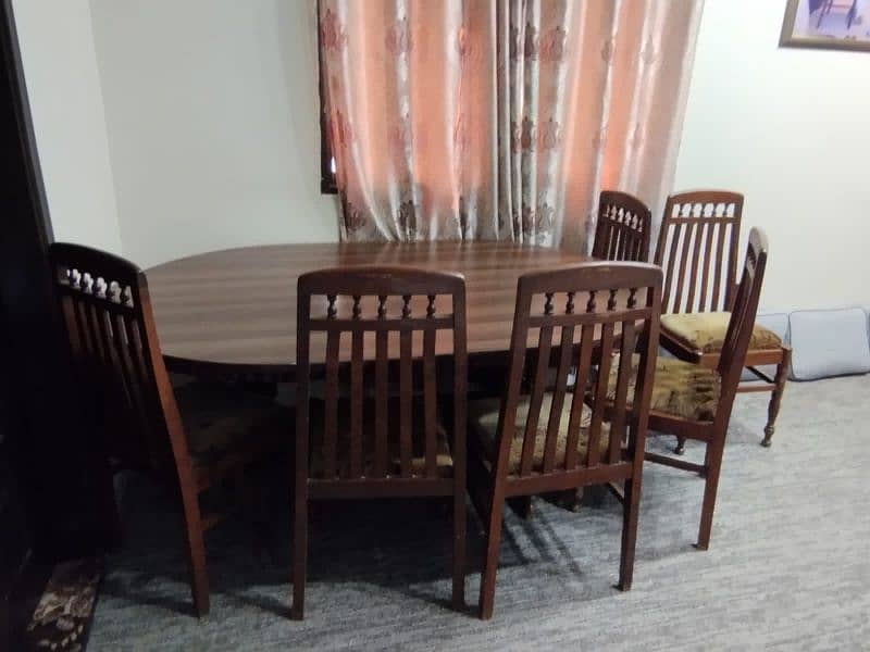 dining table with 5 chair 0