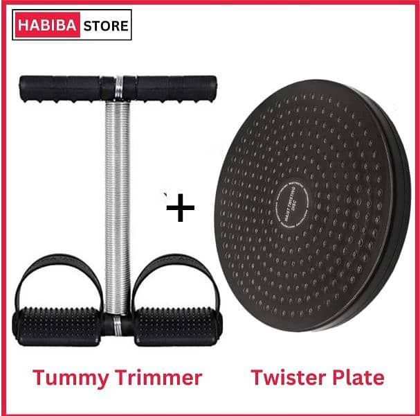 Tummy Trimmer + Twister Plate 0