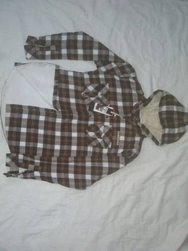 boy flalin fabric (warm) shirt nice design sale only 1000 pkr 2