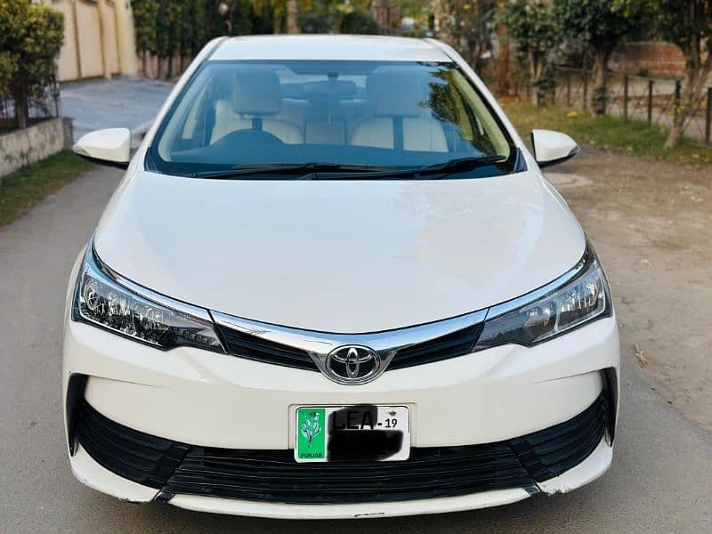 Toyota Corolla GLI 2018 2019 register 0