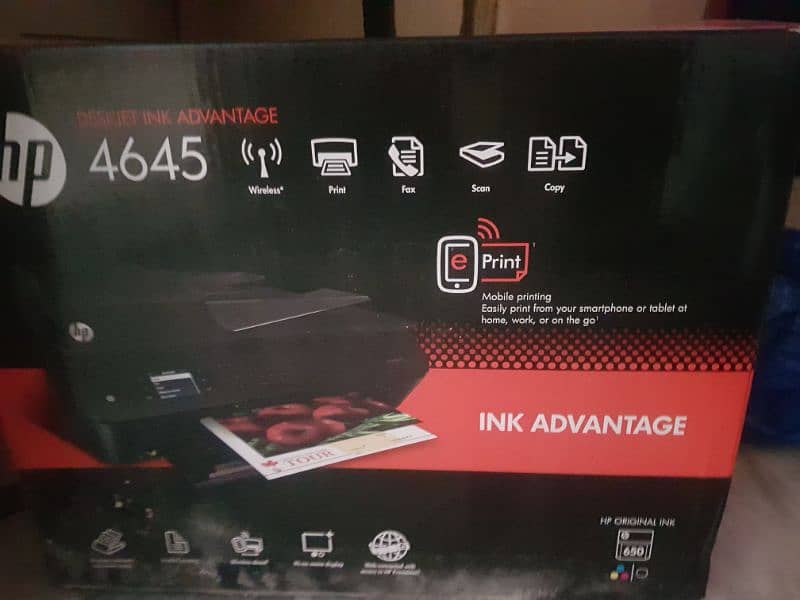 HP deskjet Inj Advantage 4645 2