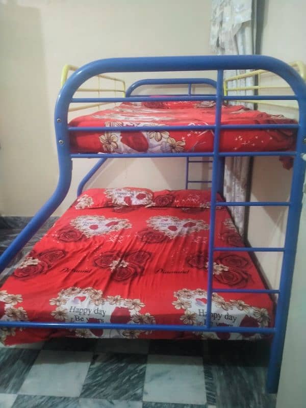 bunk bed with two mattress 1