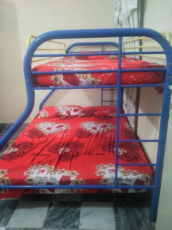 bunk bed with two mattress 2