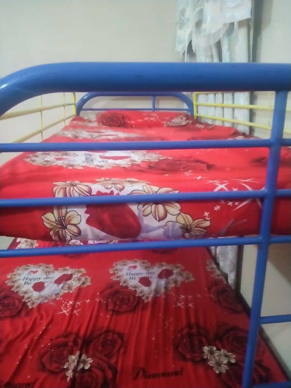 bunk bed with two mattress 3