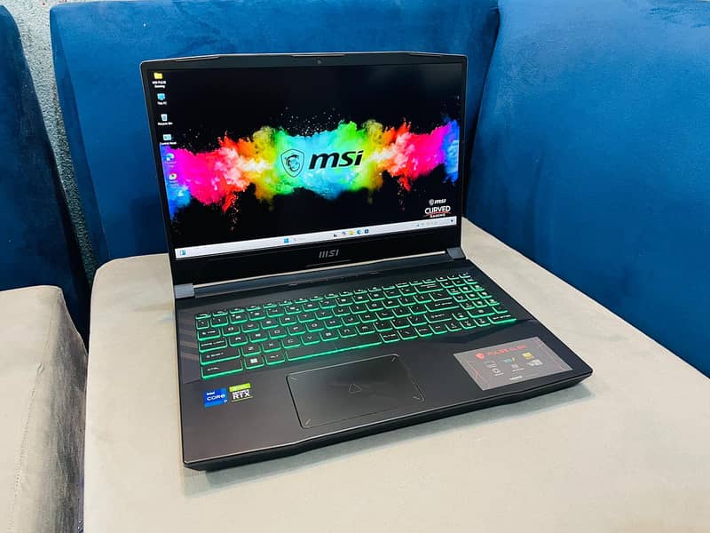 MSI Pulse 12th GEN C-i7 RTX Card RGB KEYS 144Hz LED Best Gaming MSI 2