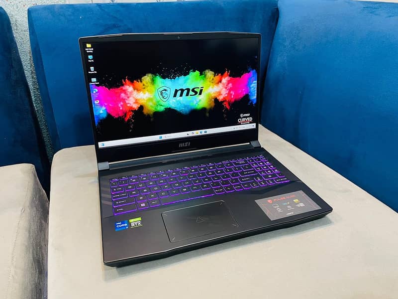 MSI Pulse 12th GEN C-i7 RTX Card RGB KEYS 144Hz LED Best Gaming MSI 9