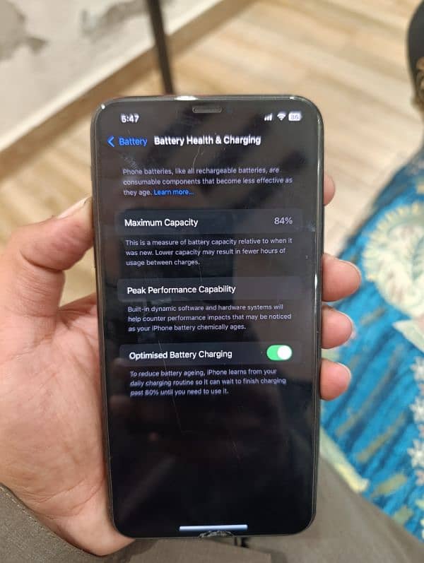 iphone 11 pro max 64gb PTA Approved 5