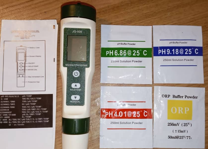 Professional-Grade 10-in-1 Water Tester for Home or Industry 0