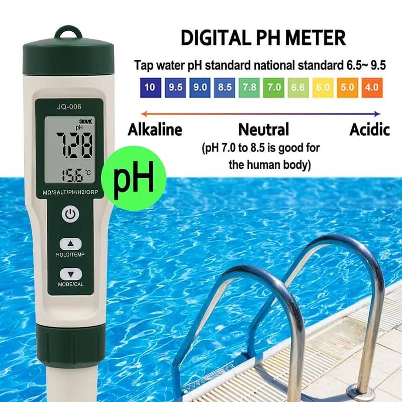 Professional-Grade 10-in-1 Water Tester for Home or Industry 3