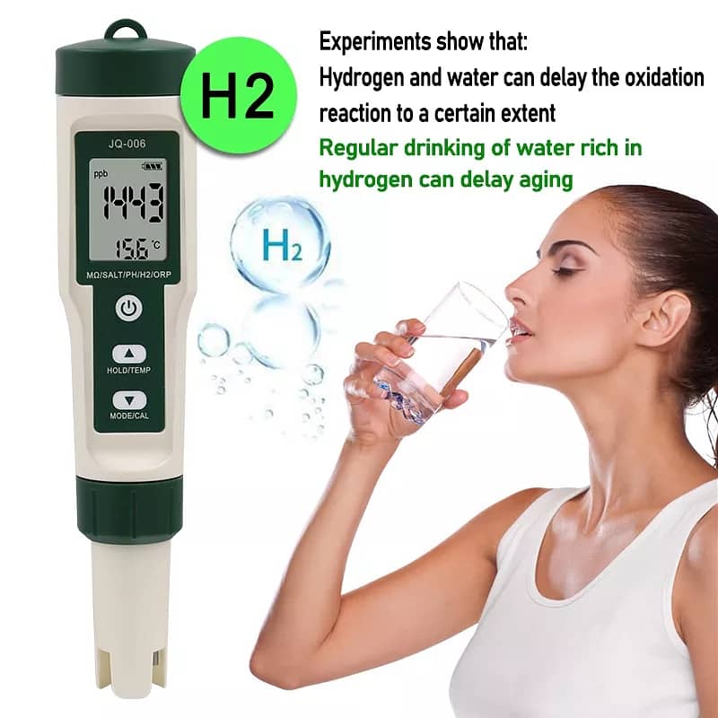 Professional-Grade 10-in-1 Water Tester for Home or Industry 4