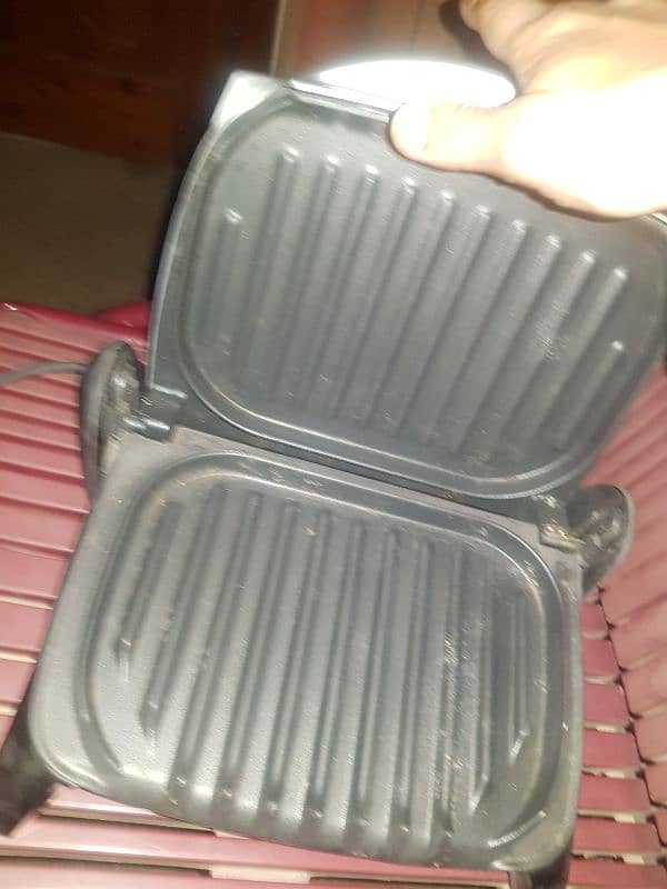 original George foreman lean fat grilling machine 1