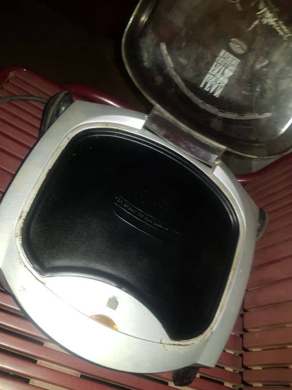 original George foreman lean fat grilling machine 2