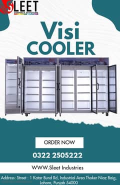 Visi Cooler|Chiller Unit|Glass Door Cooler|Commerical chiller