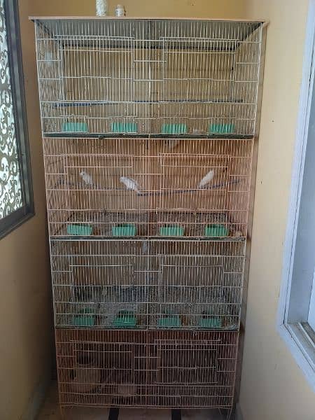 8 Box Cage Pinjra Condition 10/10 10