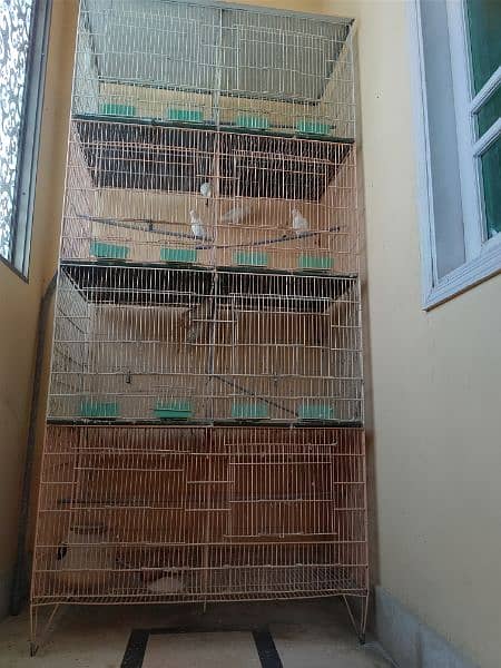 8 Box Cage Pinjra Condition 10/10 11