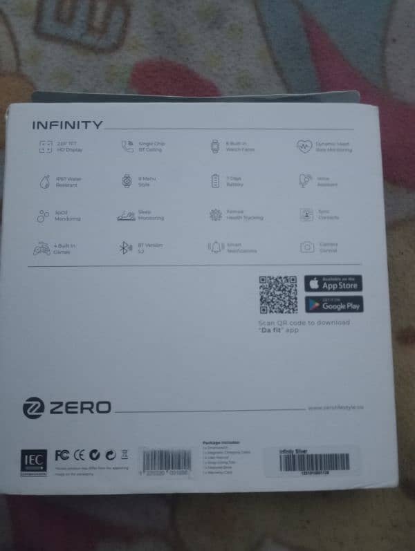 zero infinity Smart watch 3