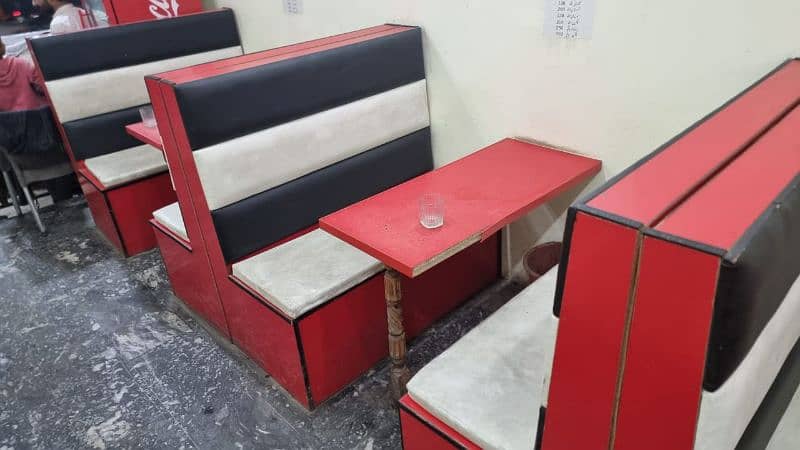 8 Sofa 4 table for shawarma and other restaurant shops 0