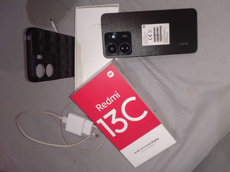 Redmi 13C 6/128 open box new condition 1