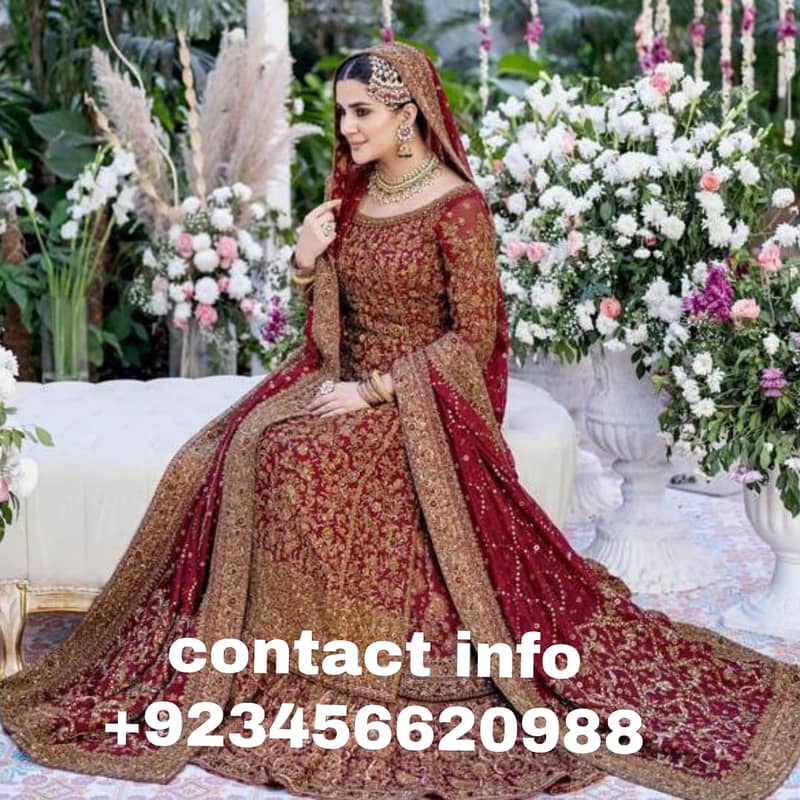 Barat suit / Bridal /  Lehnga / Walima Maxi / Reception  / Dress 0