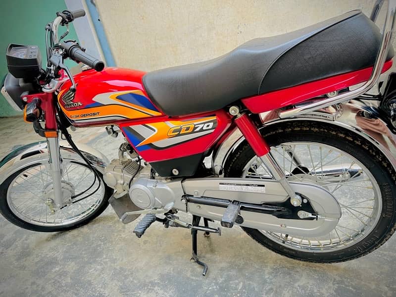 honada 70 cc brand 10/10 6