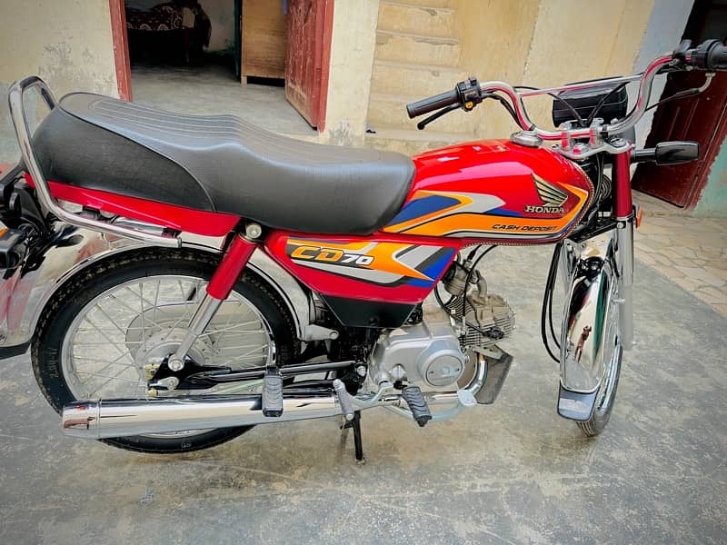 honada 70 cc brand 10/10 7