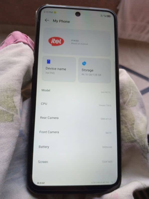 itel p65 2