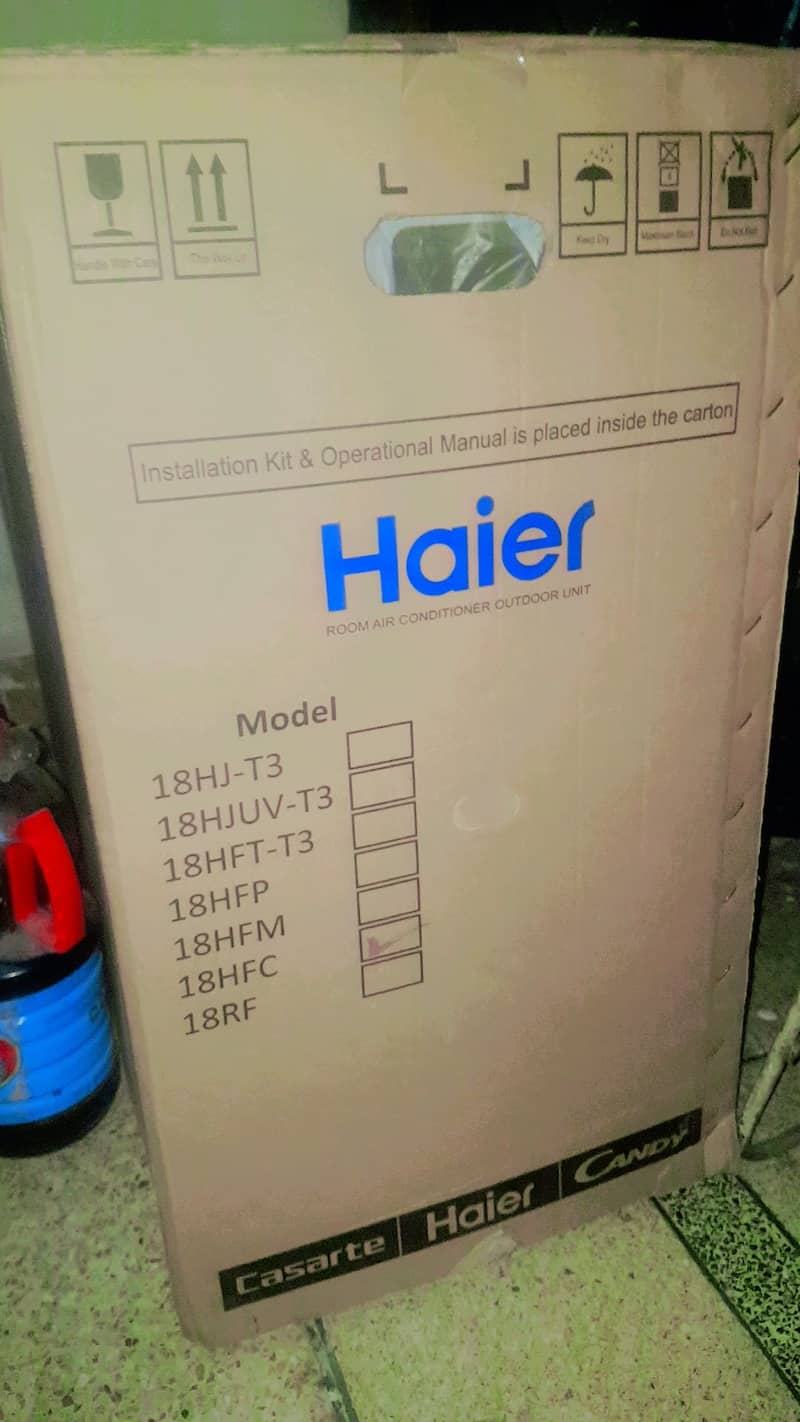 Haier 1.5 dc inverter brand new 03214092265 3