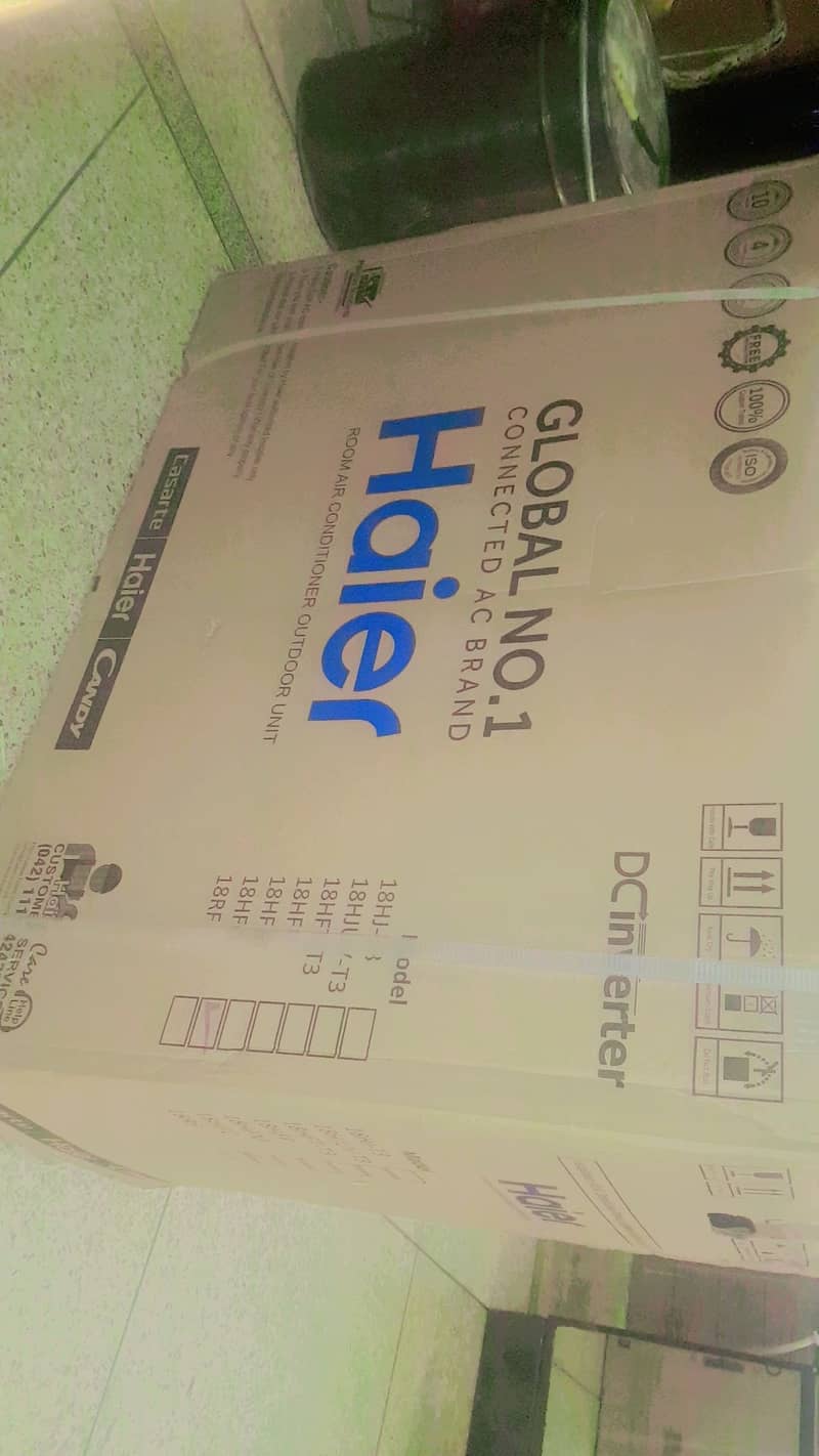 Haier 1.5 dc inverter brand new 03214092265 6