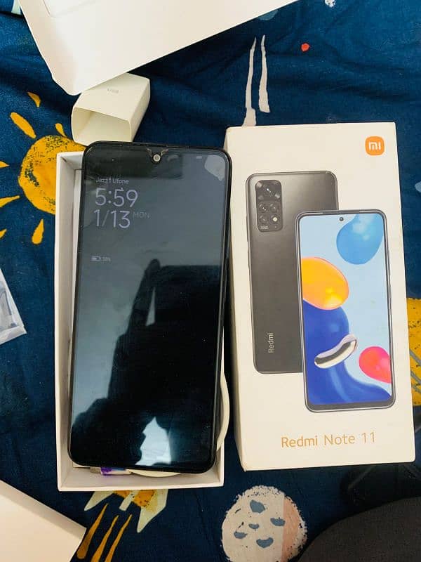 Redmi note 11 fresh condition 4+2/128 3