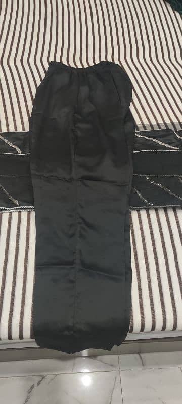 women Black Stitched 3pc 5