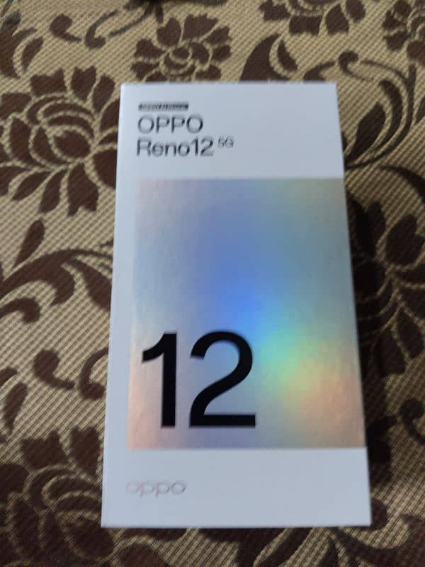 oppo Reno 12 just box open 1