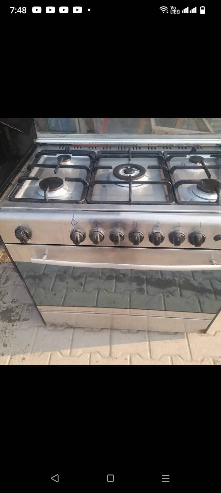 Gas Oven 2