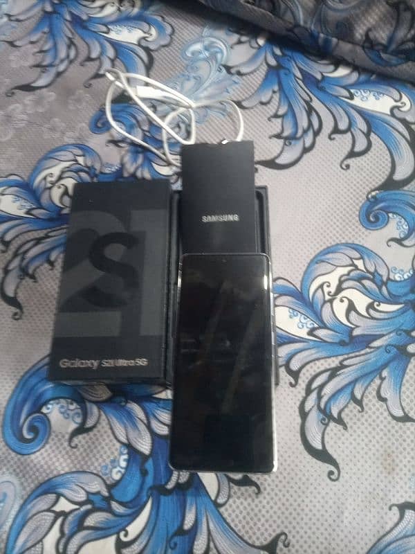 Samsung Galaxy s21 ultra 12+128 gb Non PTA original mobile Sara saman 7