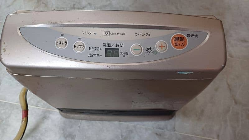 Japanese blower gas heater 0