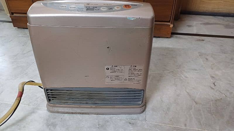 Japanese blower gas heater 1