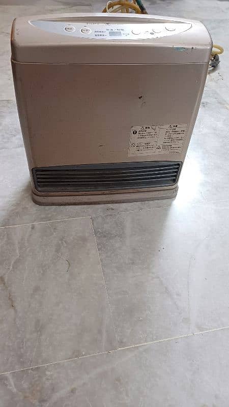 Japanese blower gas heater 2