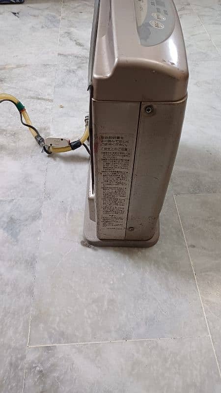 Japanese blower gas heater 3