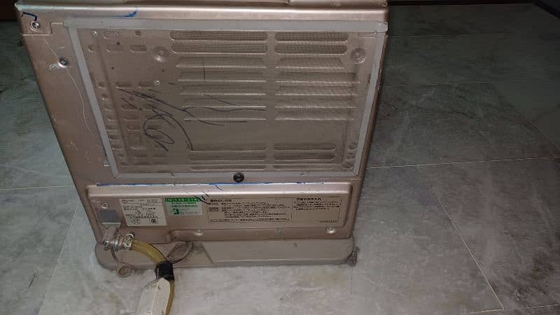 Japanese blower gas heater 4