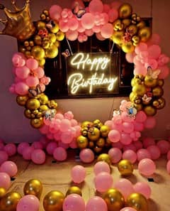 Birthday Party Decorations At Home / Event Decor