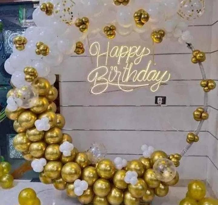 Birthday Party Decorations At Home / Event Decor 1