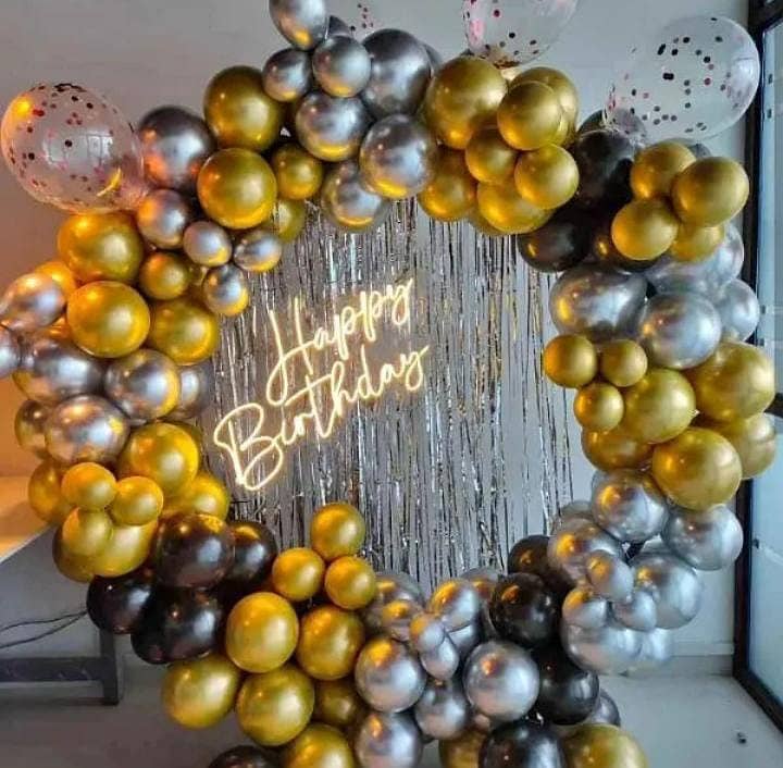 Birthday Party Decorations At Home / Event Decor 4