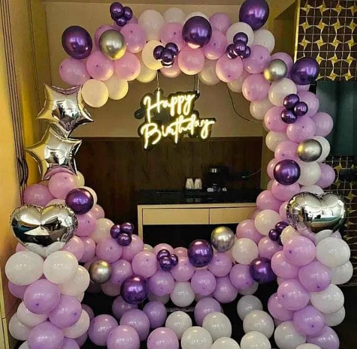 Birthday Party Decorations At Home / Event Decor 5